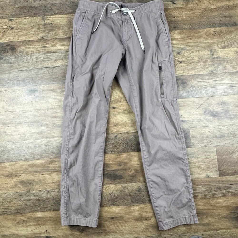 Vuori Ripstop Pants S Lilac Hiking Outdoor‎ Drawstring Climber Joggers VW401 - Picture 2 of 8